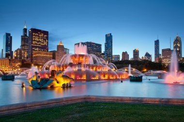 Buckingham Fountain clipart