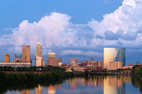Indianapolis skyline. — Stock Photo, Image