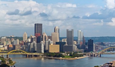 Pittsburgh skyline clipart
