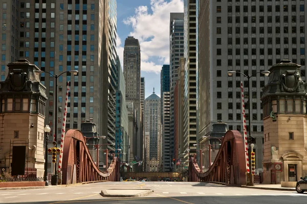 Street of Chicago. — Stock Photo, Image