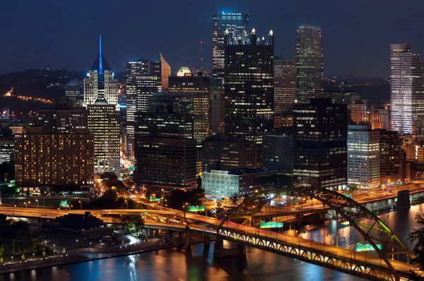 Skyline de Pittsburgh . — Foto de Stock
