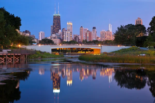 Lincoln Park, Chicago. — Fotografia de Stock