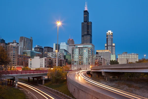 Stadt Chicago — Stockfoto