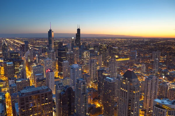 Ciudad de Chicago . Fotos de stock libres de derechos