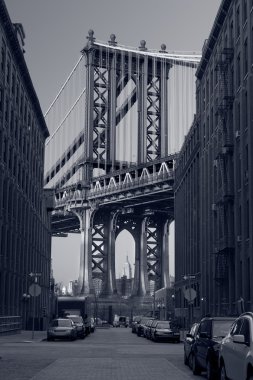 Manhattan Bridge. clipart