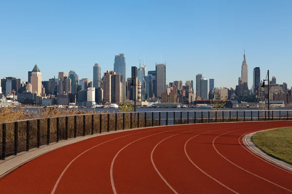Laufstrecke in New York. — Stockfoto