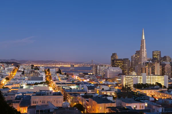 Изображение горизонта Сан-Франциско — стоковое фото