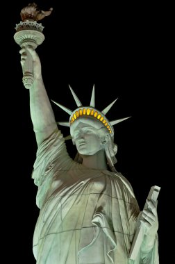 Statue of Liberty in Las Vegas. clipart