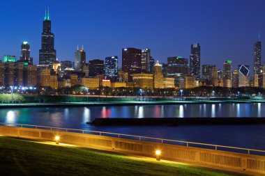 Chicago manzarası.