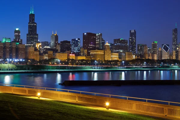 Panorama chicago. — Stock fotografie