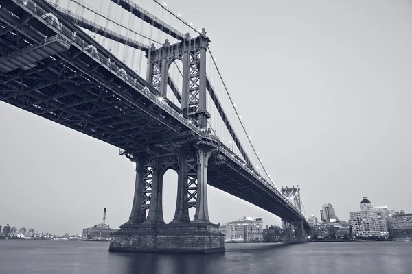 マンハッタン橋、ニューヨークシティ. — ストック写真