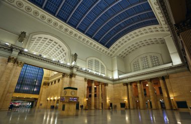 Union Station Chicago. clipart