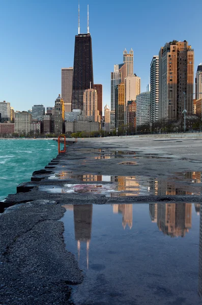 Chicago manzarası. — Stok fotoğraf
