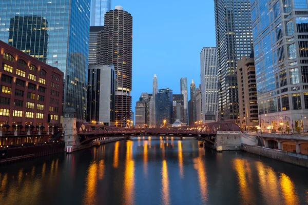 Chicago Centro città . — Foto Stock
