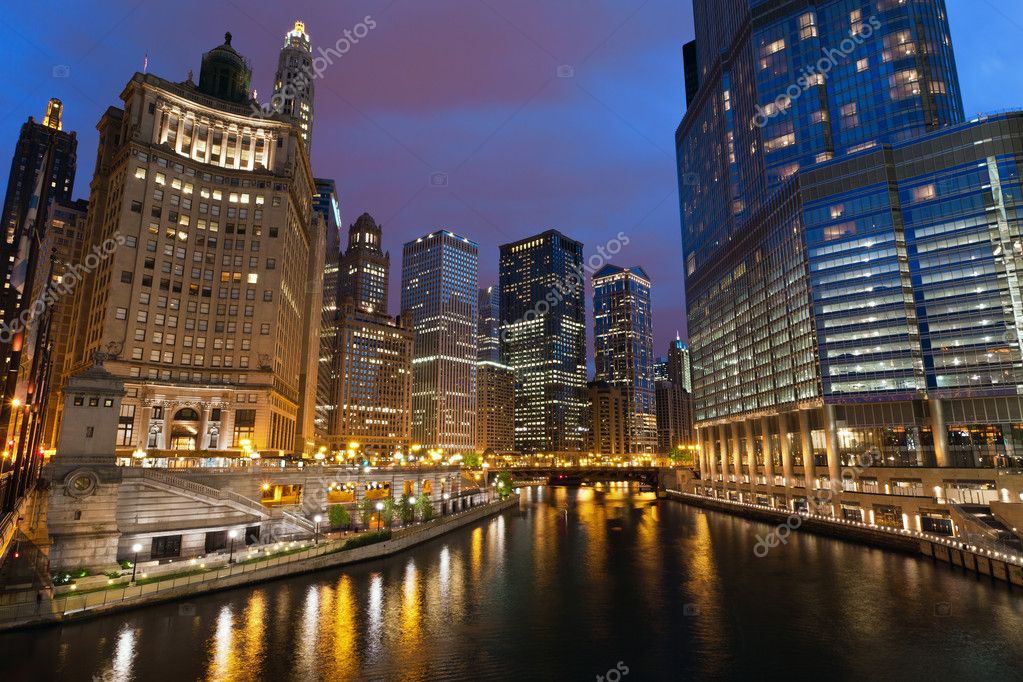 Фотообои City of Chicago.