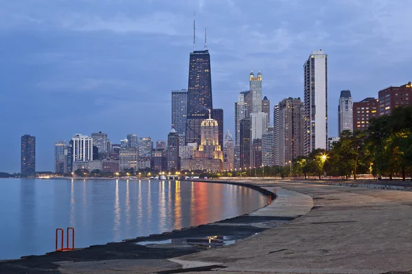 Skyline von Chicago. — Stockfoto