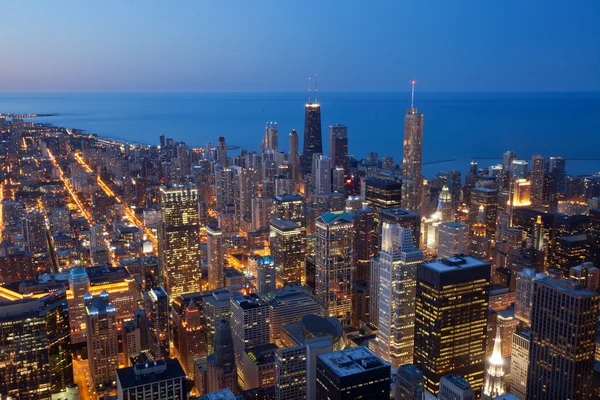 Город Чикаго . Стоковое Изображение