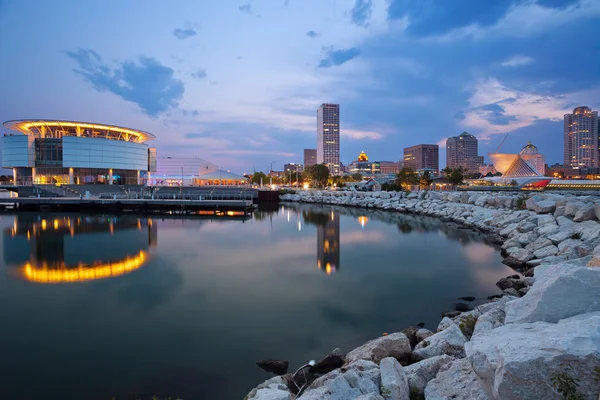 Ville de Milwaukee skyline . — Photo
