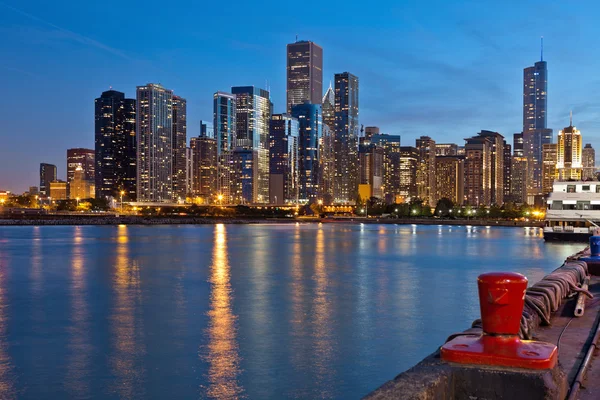 Panoramę Chicago. — Zdjęcie stockowe