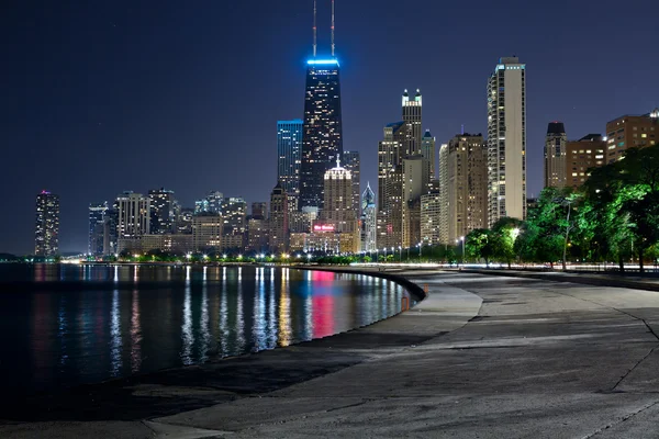 Skyline van Chicago. — Stockfoto