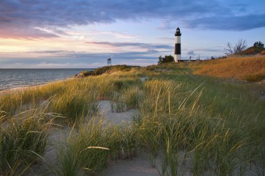 Big Sable Point Lighthouse. clipart