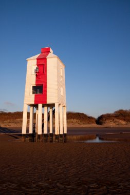 Lighthouse, Burnham-on-Sea, Somerset, UK clipart