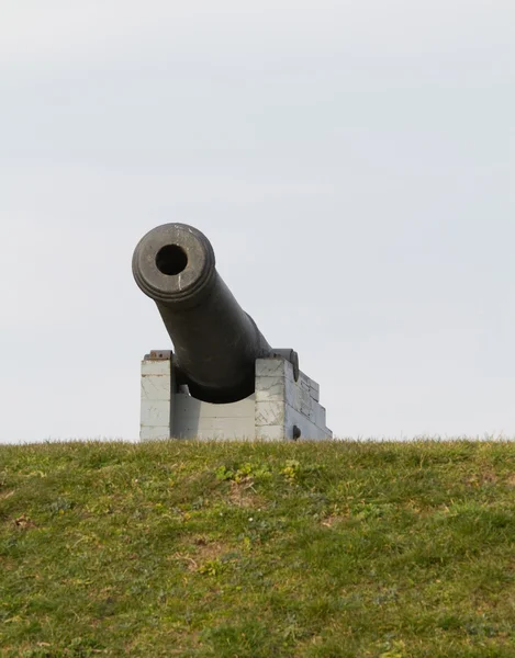Vecchio canone navale britannico — Foto Stock