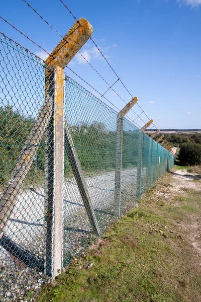 Vagyonvédelmi kerítés — Stock Fotó