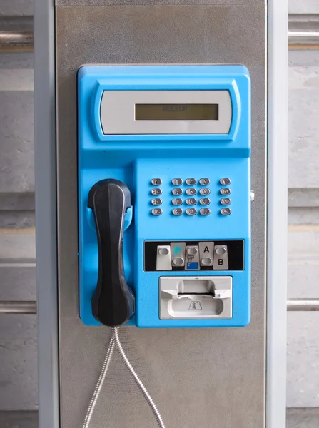 Telefone público belga — Fotografia de Stock