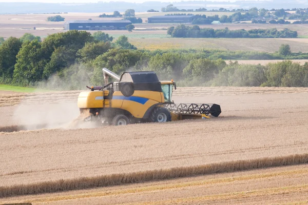 Combine Harvester at work — Stock Photo, Image