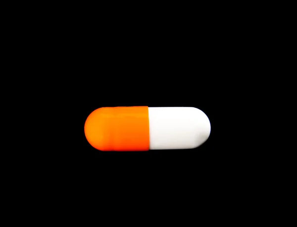 Kapsułki leku pojedynczego — Zdjęcie stockowe