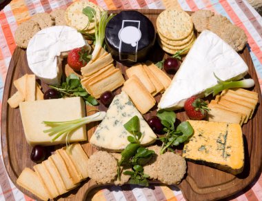 Cheese board clipart