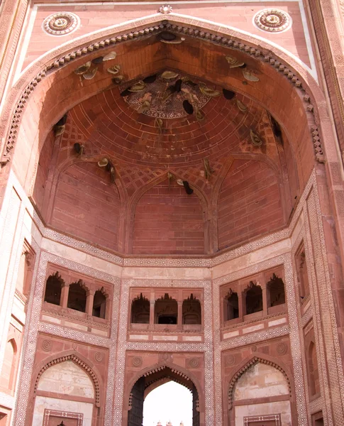 Tor zur jama masjid Moschee, fatehpur sikri, Indien — Stockfoto