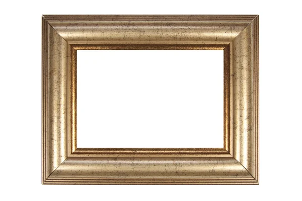 Gold coloured picture frame Stock Photo by ©Chrispo 11073930