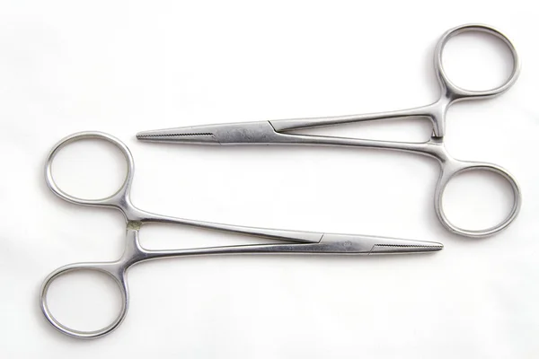 stock image Two artery forceps