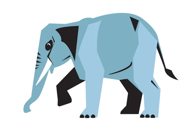 Design dell'elefante — Vettoriale Stock