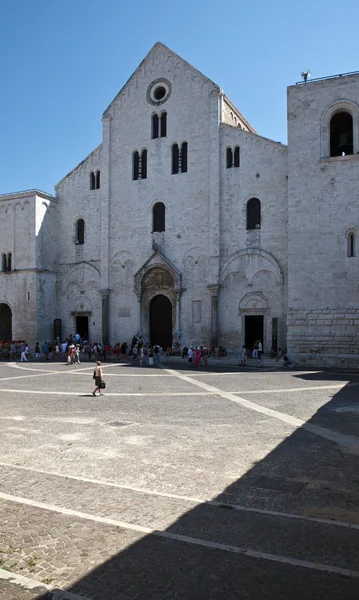 Bazilika svatého Mikuláše. Bari, Itálie — Stock fotografie