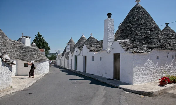 stock image Southern Italy. Alberobello