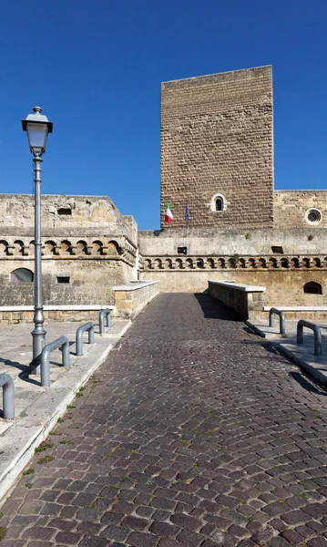 Старый город, Замок, Бари, Италия — стоковое фото