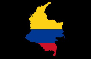 Republic of Colombia map