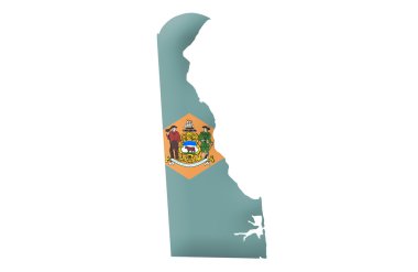 State of Delaware map