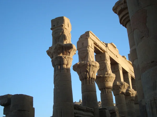 Egyptische tempel — Stockfoto