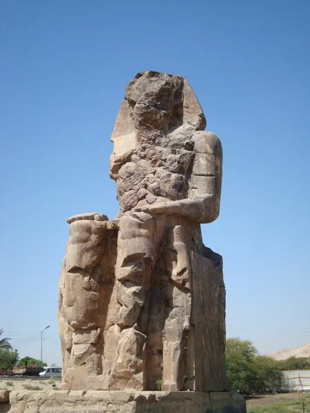 Статуя фараона — стоковое фото