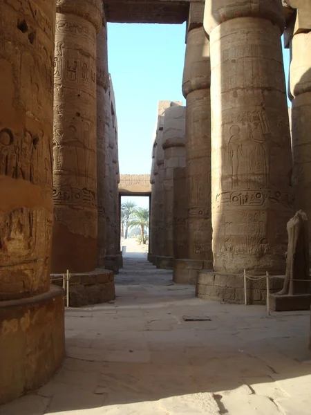 Αιγυπτιακές ναός — Φωτογραφία Αρχείου