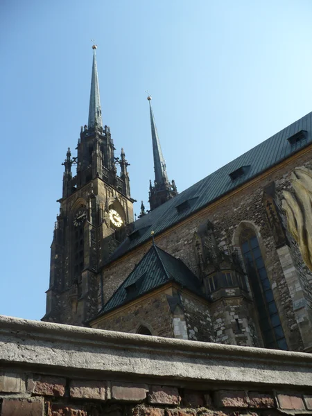 Brno - cathedral — Stock Photo, Image