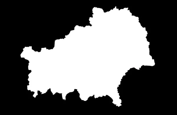 Karte der Republik Weißrussland — Stockfoto