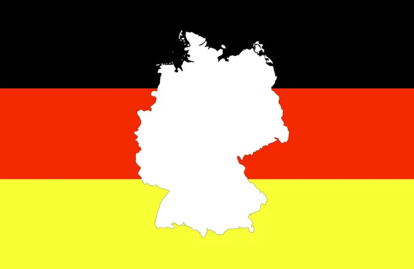 Федеративна Республіка Німеччина — стокове фото