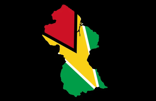 Kooperationsrepublik Guyana — Stockfoto