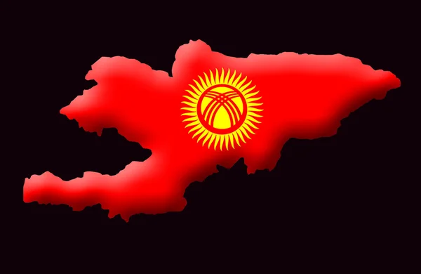 Киргизька Республіка — стокове фото