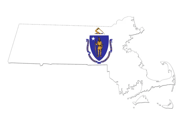 Commonwealth del Massachusetts — Foto Stock